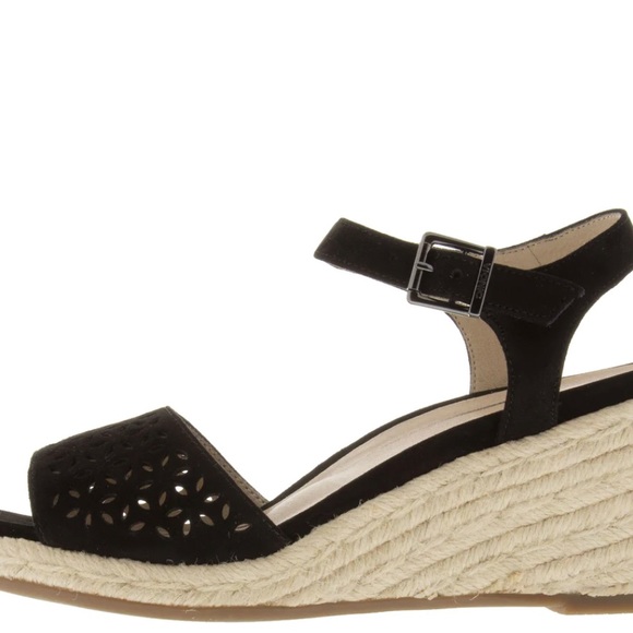 Vionic Tulum Ariel Black Espadrille Sandal Size 7 - Picture 2 of 6